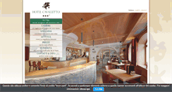 Desktop Screenshot of hotelcavalletto.it